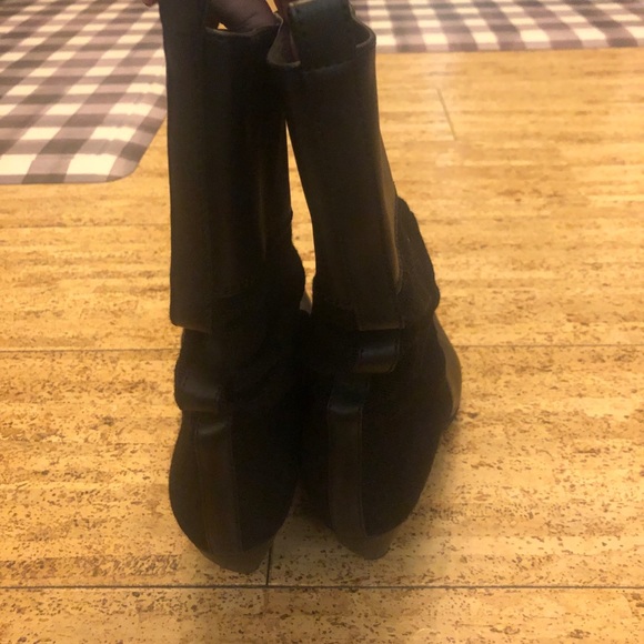 Stella McCartney Faux Leather Slouch Boots 36 - Picture 6 of 10